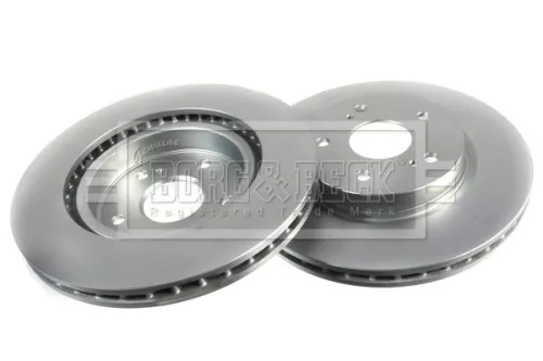 Borg and Beck Borg and Beck BBD4607 2x Front Vented Brake Discs For Suzuki Grand Vitara 295mm 