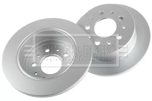 Borg and Beck Borg and Beck BBD4609 2x Rear Solid Brake Discs For Citroën Fiat Opel Peugeot Vauxhall Boxer Ducato Ju 