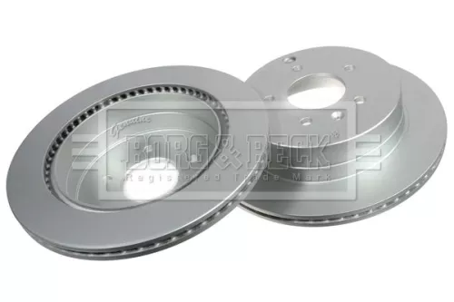 Borg and Beck Borg and Beck BBD4611 2x Rear Vented Brake Discs For Chevrolet Opel Vauxhall Antara Captiva Captiva Sp 