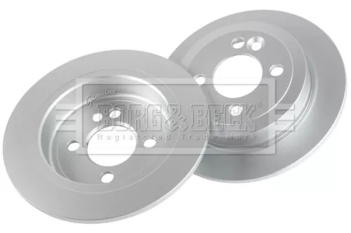 Borg and Beck Borg and Beck BBD4627 2x Rear Solid Brake Discs For Mini Clubman Clubvan 259mm 