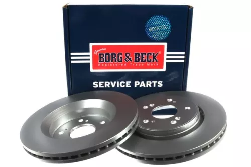2x Front Vented Brake Discs Fits Honda Cr-v 293mm