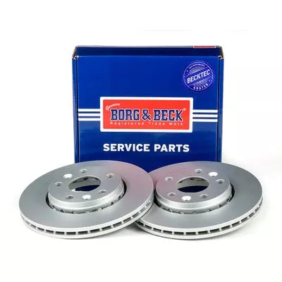 2x Front Vented Brake Discs For Dacia Nissan Renault Captur Duster Express Fluen