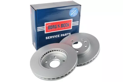 Borg and Beck Borg and Beck BBD4641 2x Front Vented Brake Discs For Opel Saab Vauxhall 9-5 Insignia 296mm 