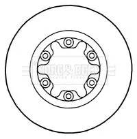 2x Front Vented Brake Discs Fits Ford Mazda B-serie Ranger 274mm