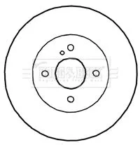 2x Front Vented Brake Discs For Mazda Mx-5 270mm