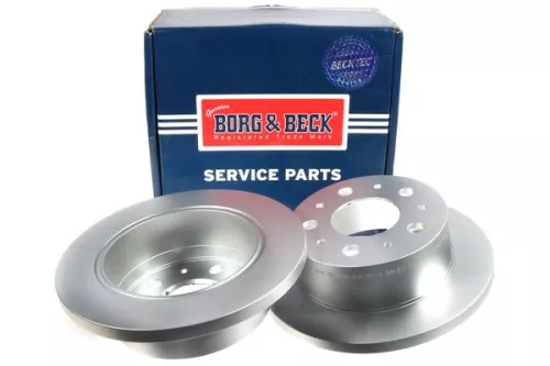 2x Rear Solid Brake Discs For Citroën Fiat Opel Peugeot Vauxhall Boxer Ducato Ju