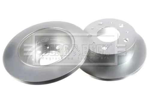 Borg and Beck Borg and Beck BBD4668 2x Rear Solid Brake Discs For Citroën Fiat Opel Peugeot Vauxhall Boxer Ducato Ju 