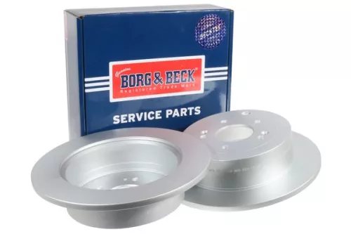Borg and Beck Borg and Beck BBD4672 2x Rear Solid Brake Discs For Hyundai Santa Fé 302mm 