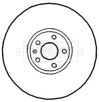 2x Rear Solid Brake Discs For Audi Tt 286mm