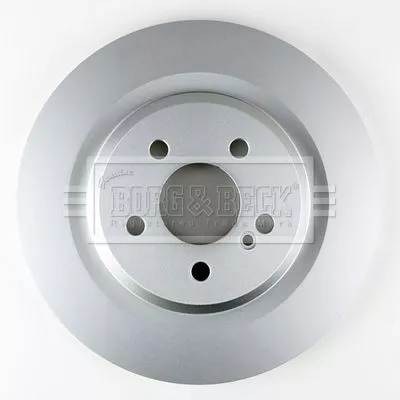 Borg and Beck Borg and Beck BBD4677 2x Rear Vented Brake Discs Fits Bmw Mercedes 3 S-class 320mm 