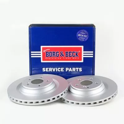 2x Rear Vented Brake Discs For Mercedes S-class Sl 330mm