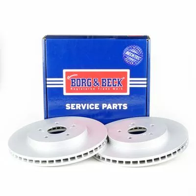 2x Front Vented Brake Discs Fits Lexus Toyota Harrier Rx 320mm