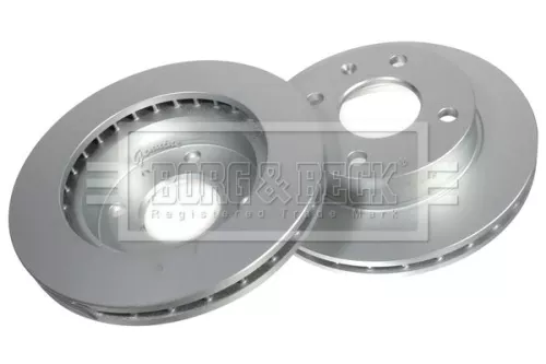 Borg and Beck Borg and Beck BBD4686 2x Front Vented Brake Discs For Ford Panther Tvr Chimaera Escort Fiesta Griffith 