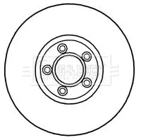 2x Front Vented Brake Discs For Jaguar S-type Xj 320mm