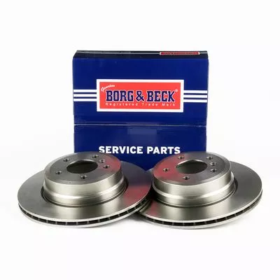 2x Rear Vented Brake Discs For Bmw 1 Series 324mm