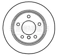 2x Rear Solid Brake Discs For Bmw Z4 280mm