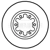Borg and Beck Borg and Beck BBD4708 2x Front Vented Brake Discs For Auto Union Nissan Cabstar Cabstar E Dkw F102 Dkw 