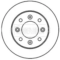 2x Front Rear Vented Brake Discs For Rover Tata Cityrover Indica Indigo 230mm