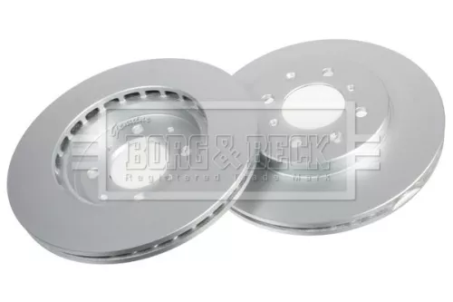 Borg and Beck Borg and Beck BBD4716 2x Front Vented Brake Discs For Honda City Jazz 258mm 
