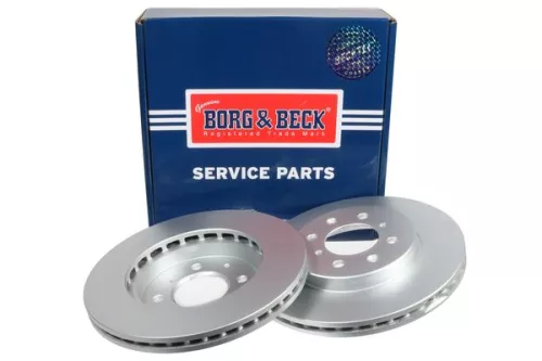2x Front Vented Brake Discs For Honda City Jazz 258mm