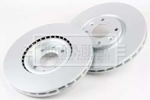 Borg and Beck Borg and Beck BBD4717 2x Front Vented Brake Discs For Citroën Ds Ds (Capsa) Opel Peugeot Vauxhall 2008 