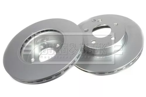 Borg and Beck Borg and Beck BBD4721 2x Front Vented Brake Discs For Mercedes C-class 288mm 