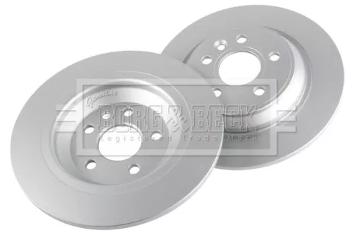 Borg and Beck Borg and Beck BBD4730 2x Rear Solid Brake Discs For Volvo S60 S80 V60 V70 Xc70 302mm 