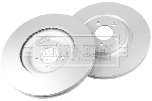 Borg and Beck Borg and Beck BBD4731 2x Front Vented Brake Discs For Daimler Jaguar F-type S-type Super Eight Xf Xj X 