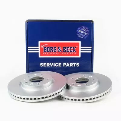 2x Front Vented Brake Discs For Mazda Cx-7 296mm
