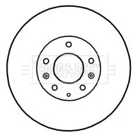 2x Front Vented Brake Discs For Mazda 6 300mm