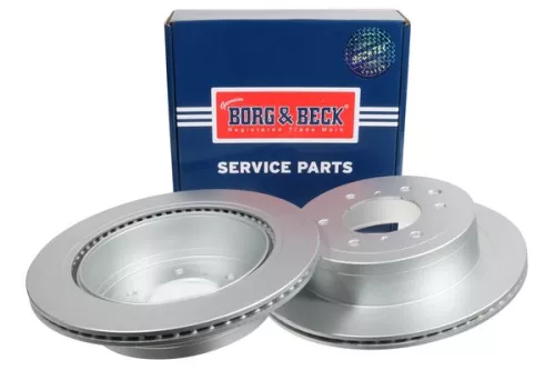 2x Rear Vented Brake Discs Fits Mitsubishi Pajero 332mm