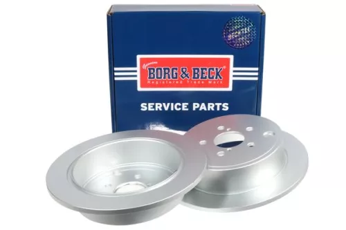 2x Rear Solid Brake Discs Fits Subaru Forester Impreza Legacy Outback 286mm