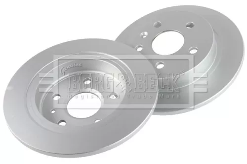 Borg and Beck Borg and Beck BBD4757 2x Rear Solid Brake Discs For Chevrolet Opel Saab Vauxhall 9-5 Insignia Malibu 2 
