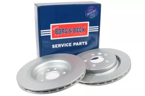 2x Rear Vented Brake Discs For Volvo S60 S80 V60 V70 Xc70 302mm
