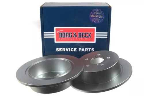 2x Rear Solid Brake Discs For Subaru Impreza Legacy Outback 273mm