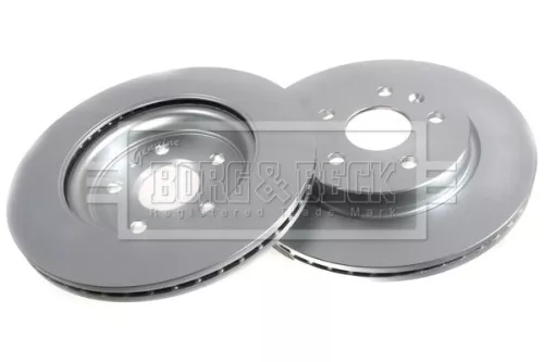 Borg and Beck Borg and Beck BBD4766 2x Rear Vented Brake Discs For Chevrolet Opel Saab Vauxhall 9-5 Camaro Insignia  