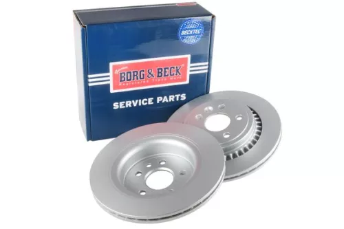 2x Rear Vented Brake Discs For Volvo Xc60 302mm