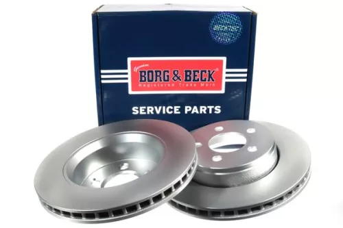Borg and Beck Borg and Beck BBD4768 2x Front Vented Brake Discs For Dodge Jeep Cherokee Nitro 302mm 