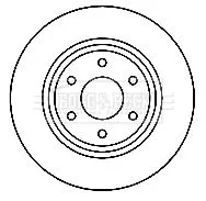 2x Front Vented Brake Discs For Nissan Navara Np300 Pathfinder 296mm