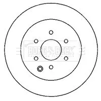 2x Rear Vented Brake Discs For Nissan Pathfinder 307mm
