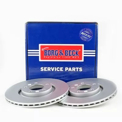 2x Rear Vented Brake Discs Fits Citroën C6 302mm