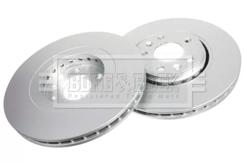 Borg and Beck Borg and Beck BBD4781 2x Front Vented Brake Discs Fits Renault Clio Espace Grand Scénic Laguna Latitud 