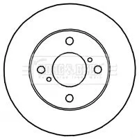 2x Front Vented Brake Discs Fits Suzuki Carry 231mm