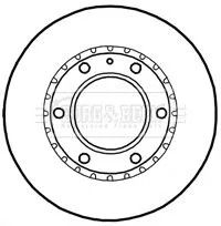 2x Front Vented Brake Discs Fits Ford Mazda B-serie Bt-50 Ranger 289mm