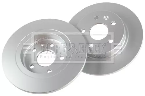 Borg and Beck Borg and Beck BBD4798 2x Rear Solid Brake Discs For Chevrolet Opel Vauxhall Astra Astra J Aveo Cruze M 
