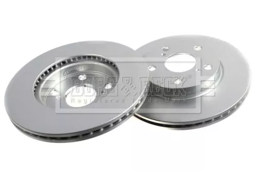 Borg and Beck Borg and Beck BBD4807 2x Front Vented Brake Discs For Toyota Auris Corolla 275mm 