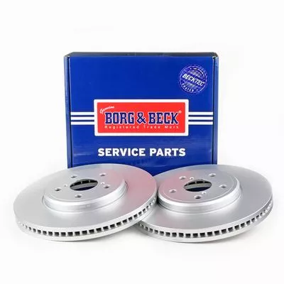2x Front Vented Brake Discs For Lexus Ls 315mm