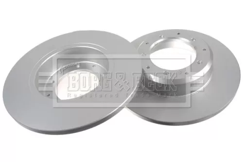 Borg and Beck Borg and Beck BBD4812 2x Rear Solid Brake Discs For Land Rover Defender Range Rover 298mm 