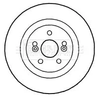 2x Front Vented Brake Discs For Renault Clio Megane 312mm