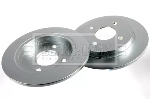 Borg and Beck Borg and Beck BBD4869 2x Rear Solid Brake Discs For Ford Panther Tvr Chimaera Fiesta Focus Griffith Ka 
